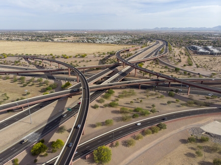 Overview of a major interstate in the United States