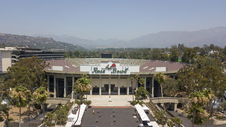 July 26, 2018 - Pasadena, California, USA: The Rose Bowl is a United States outdoor athletic...