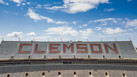 August 09, 2018 - Clemson, South Carolina, USA: Frank Howard Field at Clemson Memorial Stadium,...