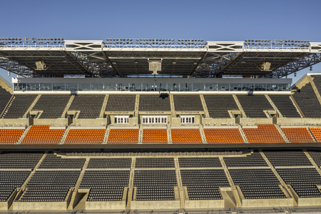October 13, 2018 - Corvallis, Oregon, USA: Reser Stadium is an outdoor athletic stadium in the...