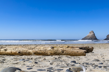 Generic outdoor views of the Oregon coastlineの写真素材