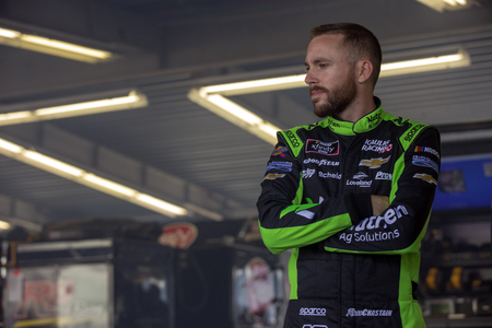 February 15, 2019 - Daytona Beach, Florida, USA: Ross Chastain takes to the track to practice for the Daytona 500 at Daytona International Speedway in Daytona Beach, Florida.のeditorial素材