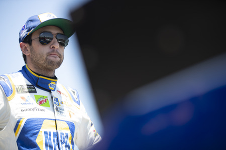 June 22, 2019 - Sonoma, California , USA: Chase Elliott (9) gets ready to qualify for the TOYOTA/SAVE MART 350 at Sonoma Raceway in Sonoma, California .のeditorial素材