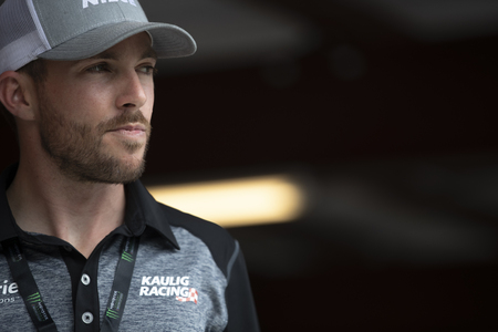 June 28, 2019 - Joliet, Illinois, USA: Ross Chastain (10) gets ready to practice for the Camping World 300 at Chicagoland Speedway in Joliet, Illinois.のeditorial素材