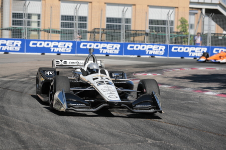 July 14, 2019 - Toronto, Ontario, CAN: SIMON PAGENAUD (22) of France wins the Honda Indy Toronto at the Honda Indy Toronto at Streets of Toronto in Toronto, Ontario.のeditorial素材