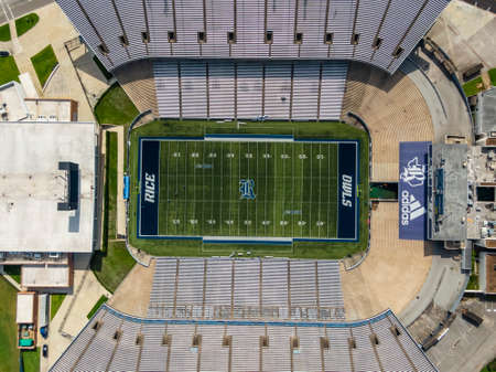 May 29, 2020 - Houston, Texas, USA: Rice Stadium is an American football stadium located on the Rice...