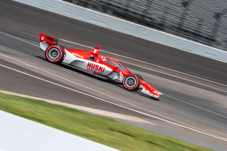 MARCUS ERICSSON (8) of Kumla, Sweden  practices for the GMR Grand Prix at the Indianapolis Motor...