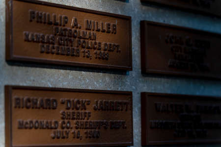 August 26, 2020 - Jefferson City, Missouri, USA: The Missouri State Capitol located in Jefferson City and it is the third capitol in the city after the other two were demolished when they were damaged in fires.のeditorial素材