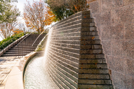 December 12, 2020 - San Antonio, Texas, USA: The San Antonio Texas Temple is the 120th operating temple of The Church of Jesus Christ of Latter-day Saints (LDS Church).のeditorial素材