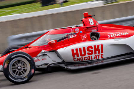 MARCUS ERICSSON (8) of Kumla, Sweden  practices for the Honda Indy Grand Prix of Alabama at the...