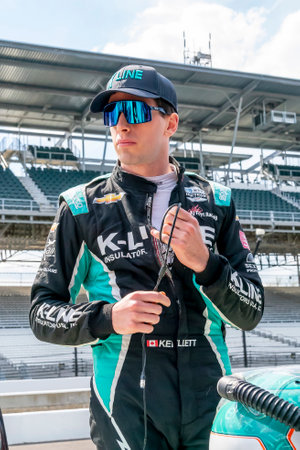 DALTON KELLETT (4) of Stouffville, Canada prepares to qualify for the GMR Grand Prix at the...