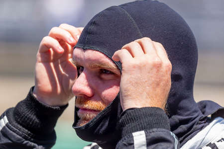 CONOR DALY (20) of The United States prepares to qualify for the REV Group Grand Prix at the Road...