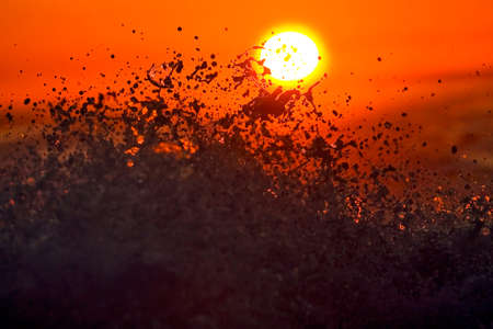 Fishing off the Mexican coast while on vacationの写真素材