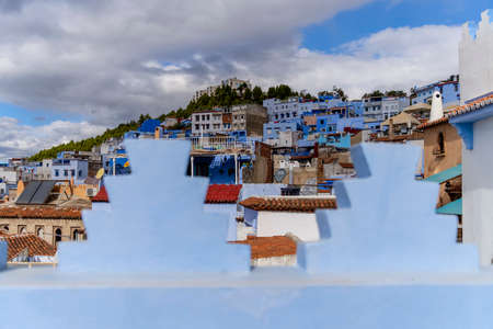 Chefchaouen is a city in northwest Morocco and is noted for its buildings in shades of blue.