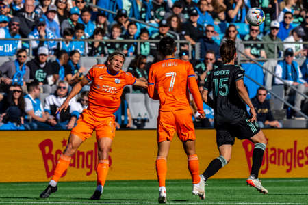 FC Cincinnati Defender NICK HAGGLUND of the United States plays against the The Charlotte FC at the...