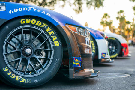 February 05, 2022 - Los Angeles, CA, USA: RFK takes to the track to qualify for the Busch Light Clash at The Coliseum at Los Angeles Memorial Coliseum in Los Angeles, CA.のeditorial素材