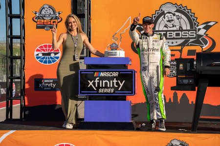 March 26, 2022 - Austin, TX, USA: A J Allmendinger wins the Pit Boss 250 at Circuit of The Americas...