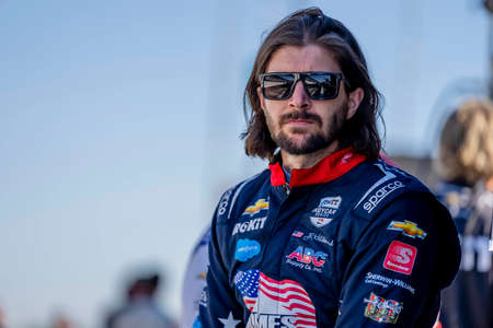 JR HILDEBRAND (11) of the United States prepares to practice for the Indianapolis 500 at Indianapolis Motor Speedway in Indianapolis Indiana.のeditorial素材
