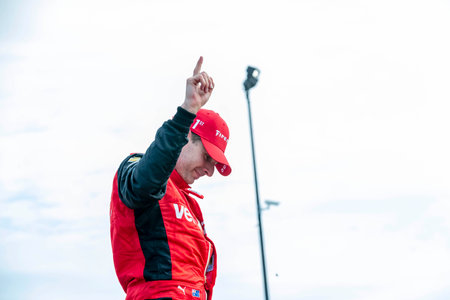 WILL POWER (12) of Toowoomba, Australia wins the Chevrolet Detroit Grand Prix at Belle Isle Park in...