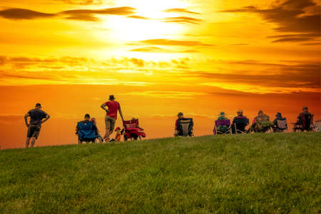 Mid Ohio Sports Car Course plays host to the INDYCAR SERIES for the Honda Indy 200 in Lexington, OH, USA.のeditorial素材