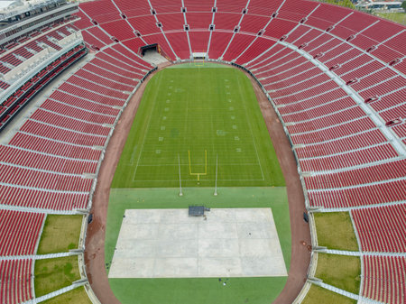 The Los Angeles Memorial Coliseum (also known as the L.A. Coliseum) is a multi-purpose stadium in the Exposition Park neighborhood of Los Angeles, California.のeditorial素材