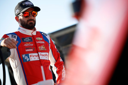 NASCAR Xfinity Series Driver, Jeremy Clements (51) races for the Andy's Frozen Custard 300 at the...