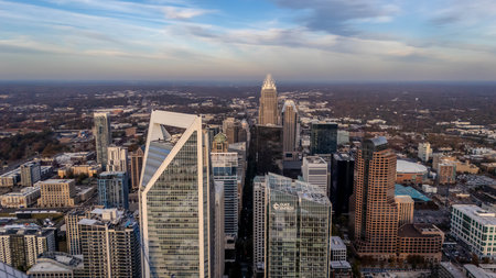 Charlotte is the most populous city in the U.S. state of North Carolina. Located in the Piedmont, it is the 16th-most populous city in the United States.のeditorial素材