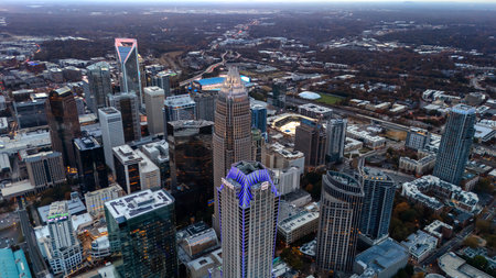 Charlotte is the most populous city in the U.S. state of North Carolina. Located in the Piedmont, it is the 16th-most populous city in the United States.のeditorial素材