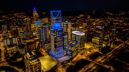 Charlotte is the most populous city in the U.S. state of North Carolina. Located in the Piedmont, it is the 16th-most populous city in the United States.のeditorial素材