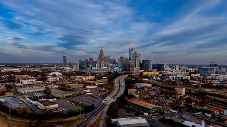 Charlotte is the most populous city in the U.S. state of North Carolina. Located in the Piedmont, it is the 16th-most populous city in the United States.のeditorial素材