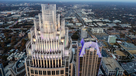 Charlotte is the most populous city in the U.S. state of North Carolina. Located in the Piedmont, it is the 16th-most populous city in the United States.のeditorial素材