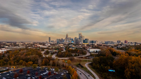 Charlotte is the most populous city in the U.S. state of North Carolina. Located in the Piedmont, it is the 16th-most populous city in the United States.のeditorial素材