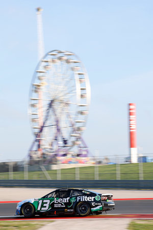 AJ Allmendinger practices for the EchoPark Automotive Grand Prix in Austin, TX, USA.のeditorial素材