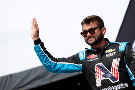 Bayley Currey races for the XPEL 225 in Austin, TX, USA.のeditorial素材