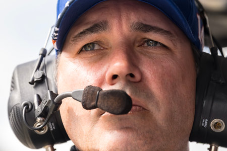 Indianapolis Motor Speedway plays host for the 108th Running of the Indianapolis 500 in Speedway, IN.のeditorial素材