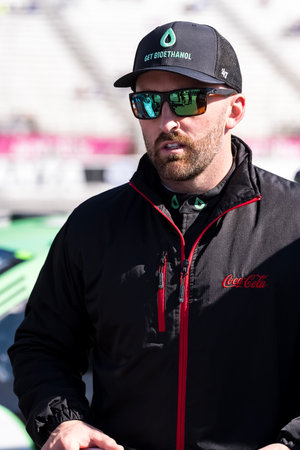 NASCAR Cup Series driver, AUSTIN DILLON (3) of Welcome, NC, prepares to qualify for the Ambetter...