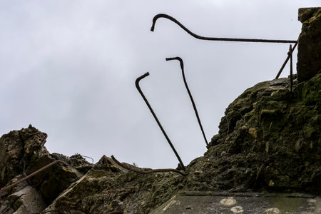 Walking the sands of Omaha Beach, the echoes of D-Day's fierce battle linger in the air. Waves crash where soldiers once fought. The vastness of the sea contrasts with the solemn memories of bravery and sacrifice.の写真素材
