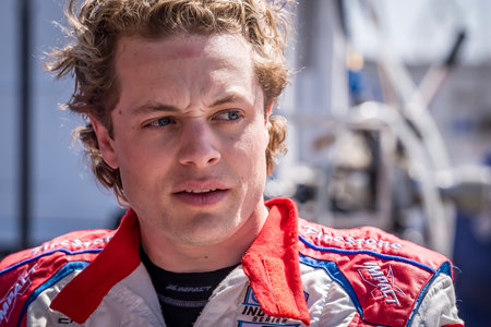NTT INDYCAR SERIES driver, SANTINO FERRUCCI (14) (USA) of Woodbury, CT, prepares to practice for the...