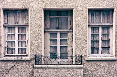 Vintage Old Windowsの写真素材