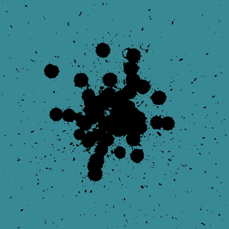 Abstract grunge artistic Background forming by blotsのイラスト素材