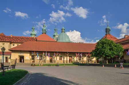 KALWARIA ZEBRZYDOWSKA, POLAND - SEPTEMBER 1, 2019: Basilica of Our Lady of the Angels in Kalwaria...
