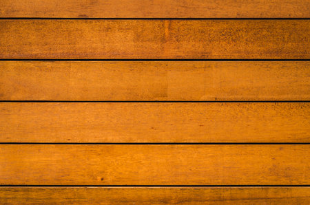 Wooden planks for use as a background. Brown wall with a wooden texture.の写真素材