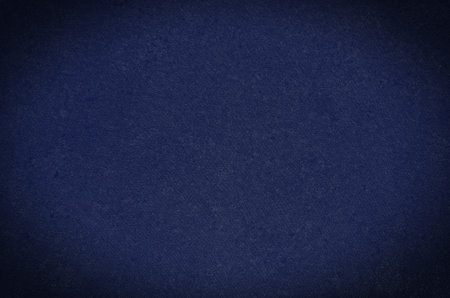 Dark fabric texture. Close-up of soft cotton cloth, may be used as background.の写真素材