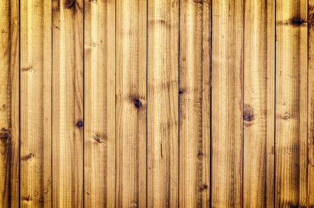 Brown wooden background. Texture of brown wooden planks.の写真素材