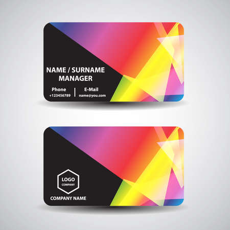 business cardのイラスト素材