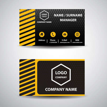 business cardのイラスト素材