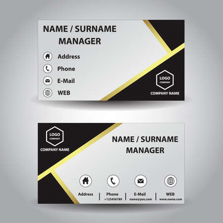 Business cardのイラスト素材