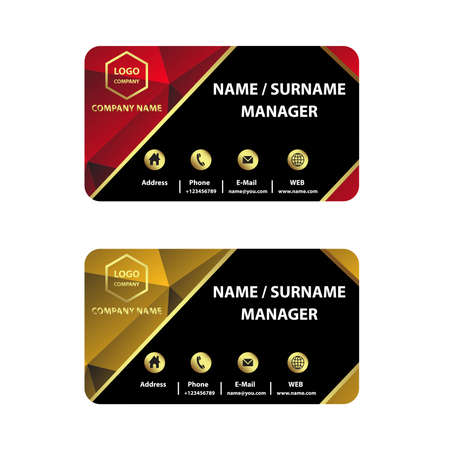 Business Cardのイラスト素材