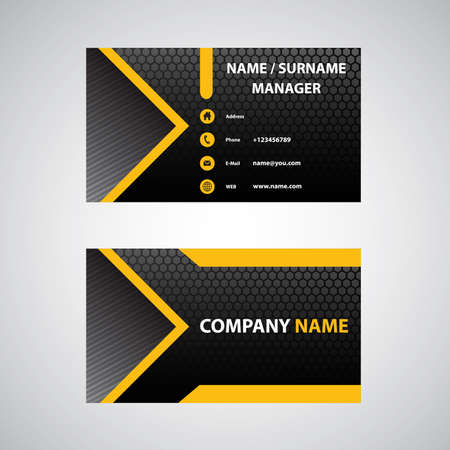 Business Cardのイラスト素材