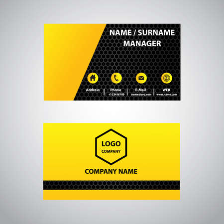 Business Cardのイラスト素材